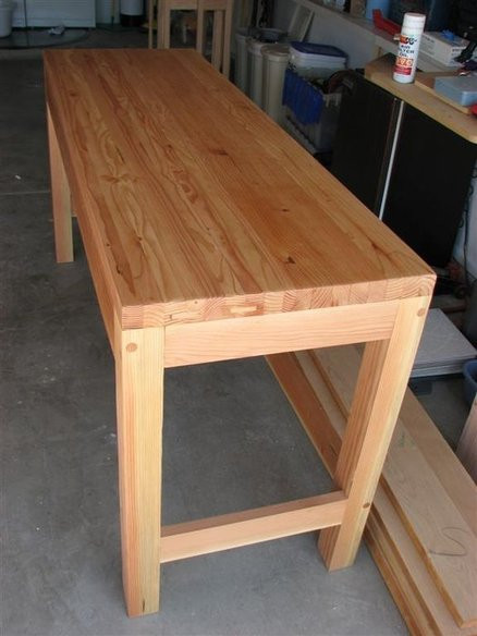 DIY Wood Workbench
 DIY How To Attach swivel casters to wood legs DIY