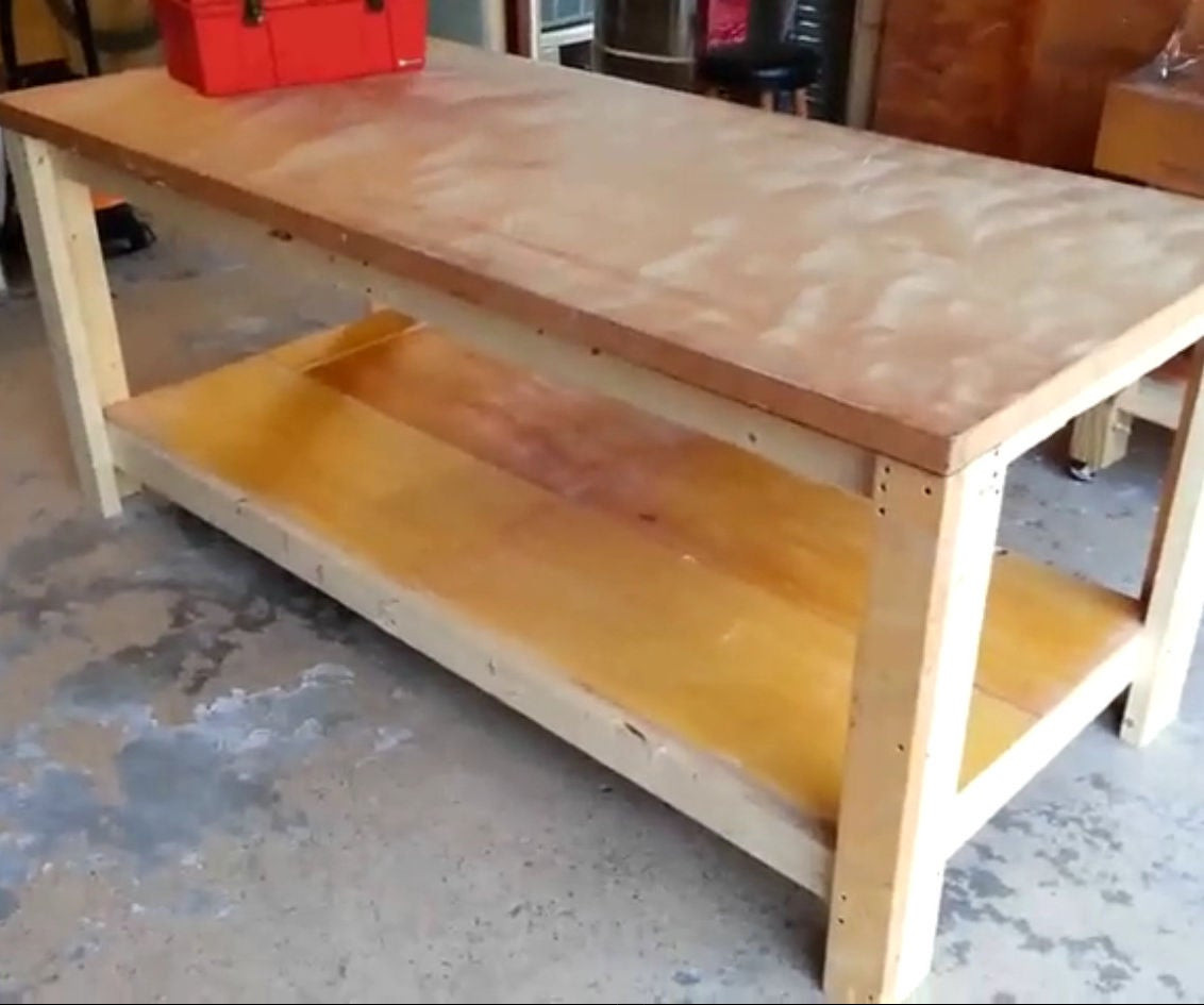 DIY Wood Workbench
 How to Build a Sturdy Workbench Inexpensively 5 Steps