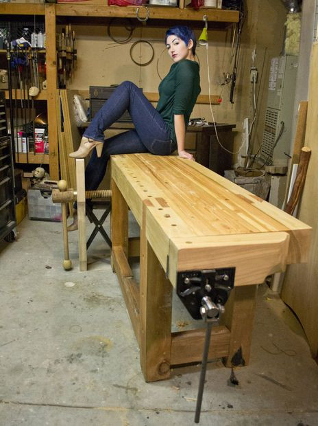 DIY Wood Workbench
 Roubo Style Workbench wood working