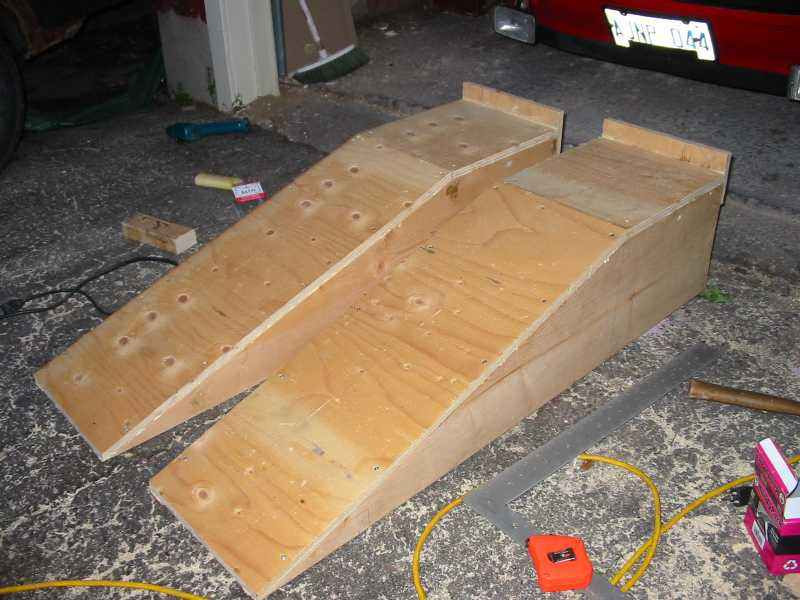 DIY Wooden Car Ramps
 Wood shed designs 911 conspiracy Info Sanglam
