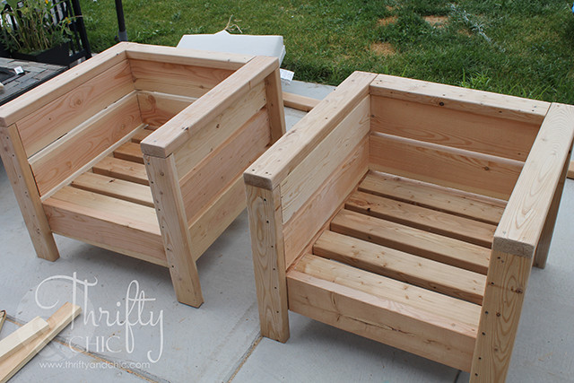 DIY Wooden Outdoor Furniture
 Thrifty and Chic DIY Projects and Home Decor