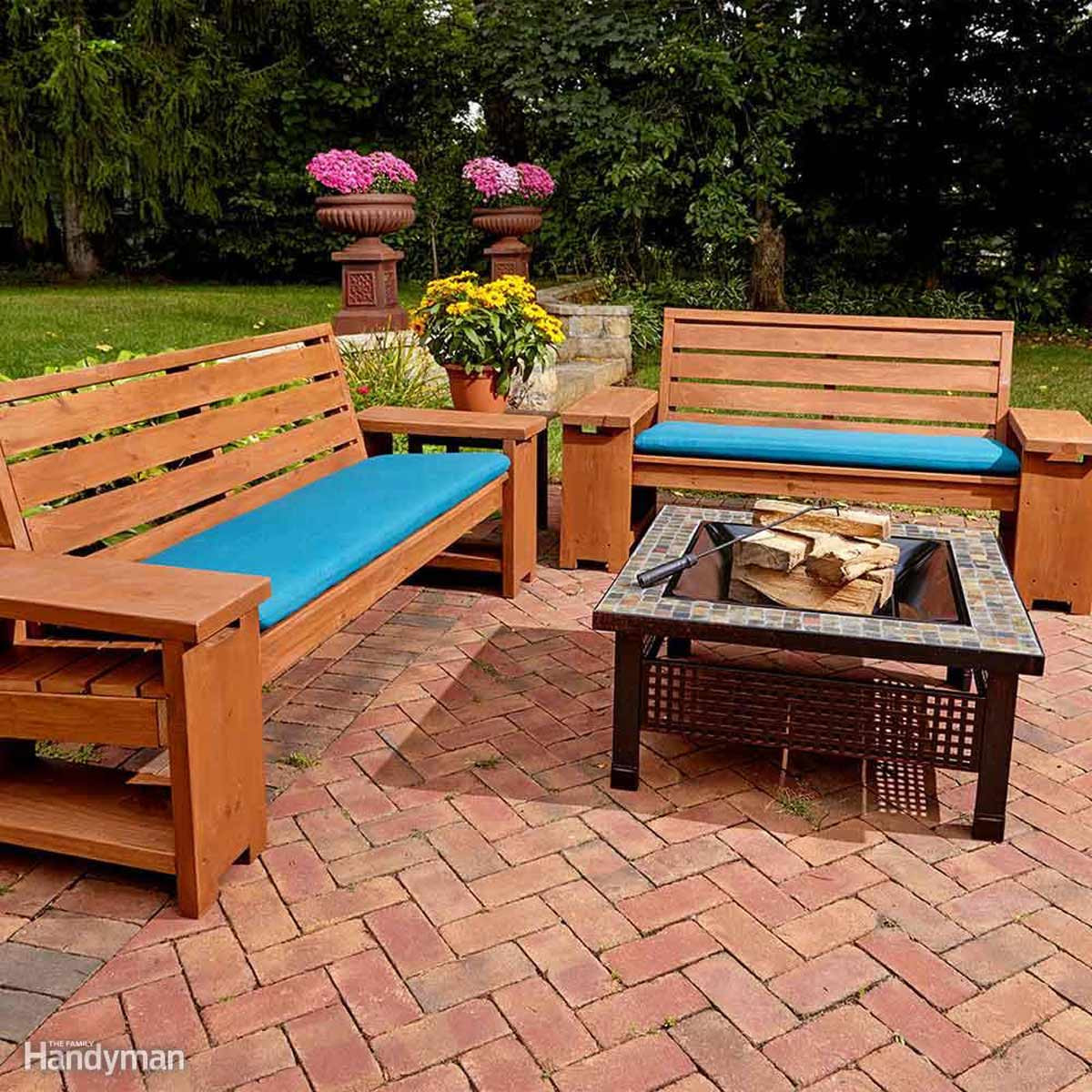 DIY Wooden Outdoor Furniture
 15 Awesome Plans for DIY Patio Furniture