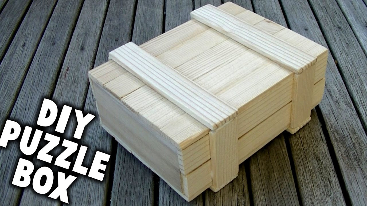 DIY Wooden Puzzles
 DIY Puzzle Box Can You Open It