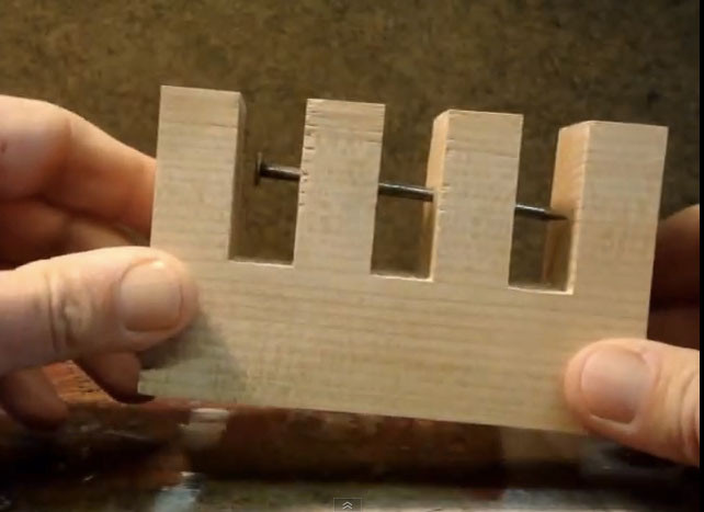 DIY Wooden Puzzles
 Like Brain Teasers Make this Simple Nail Puzzle
