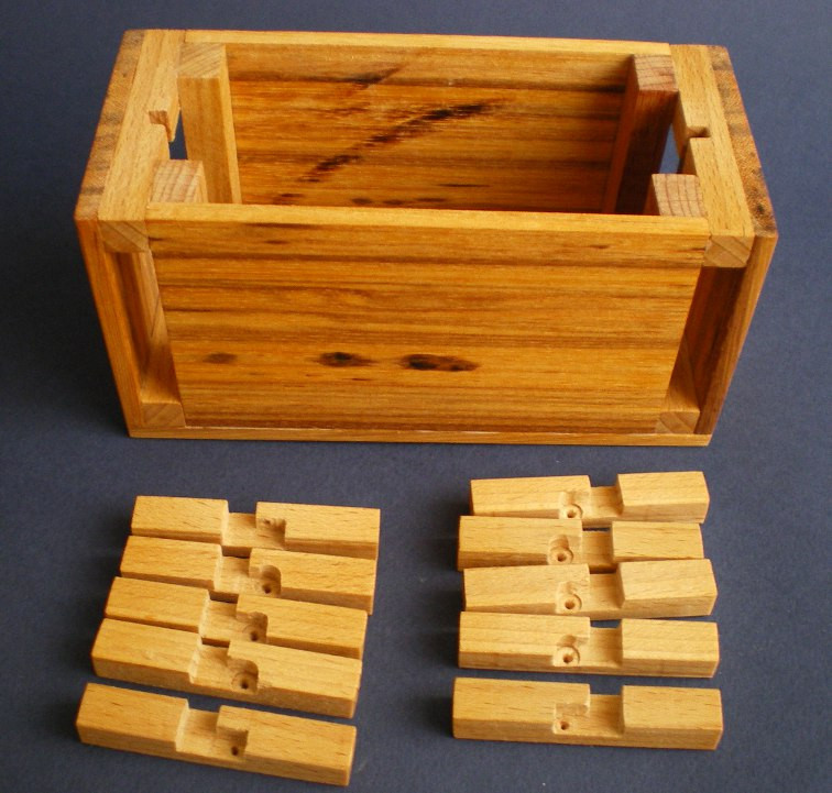 DIY Wooden Puzzles
 Twin Lock Box