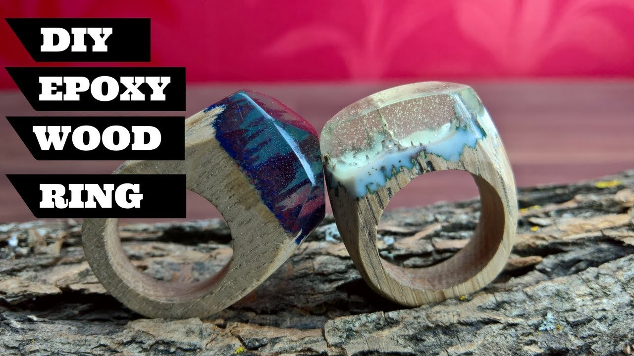 DIY Wooden Ring
 DIY Secret Wood Ring Wood Resin Ring