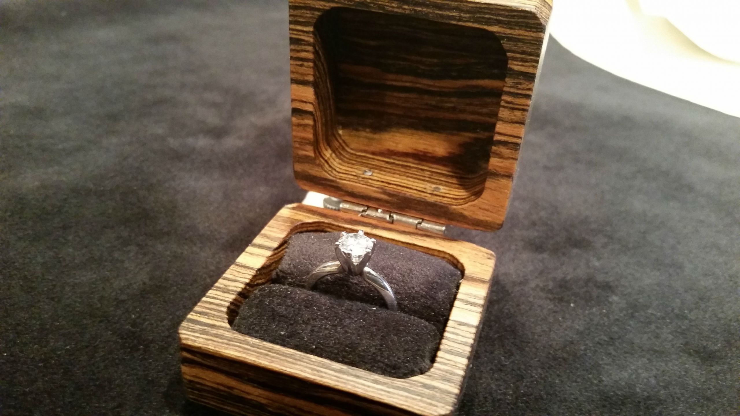 DIY Wooden Ring
 These 9 DIY Ring Boxes Are the Ultimate Valentine s Day
