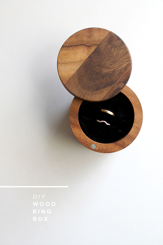 DIY Wooden Ring
 diy wood ring box almost makes perfect