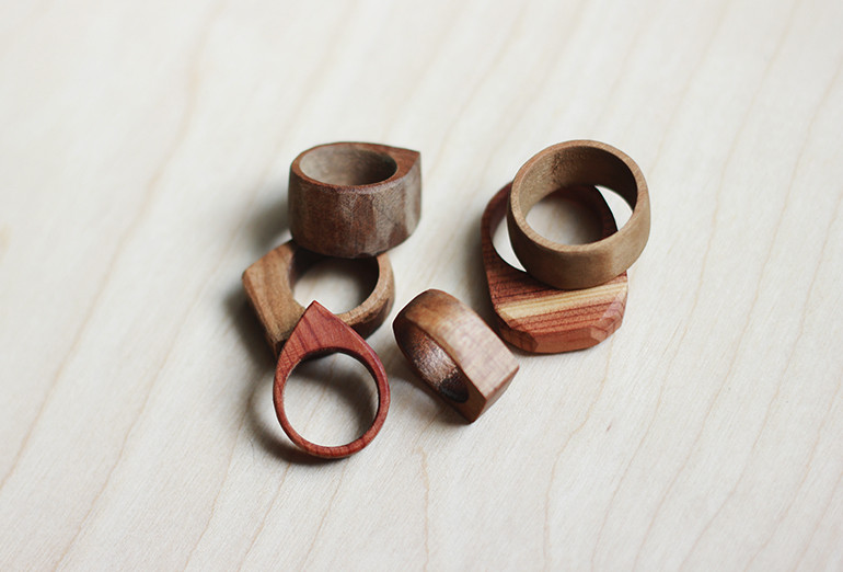 DIY Wooden Ring
 Simple Wooden Rings The Merrythought