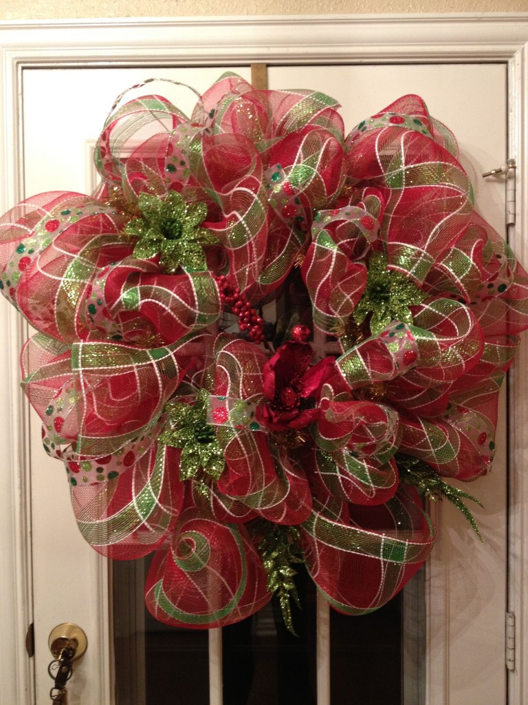 DIY Wreath Christmas
 DIY Deco Mesh Christmas Wreath