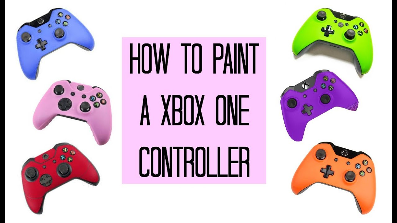 DIY Xbox One Controller
 DIY HOW TO PAINT XBOX ONE CONTROLLER