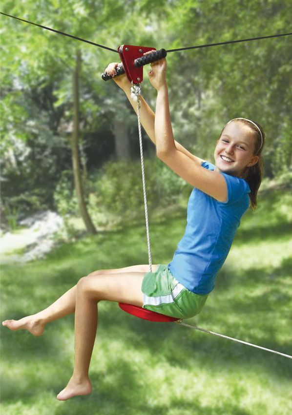 DIY Zipline Kit
 25 cool accessories every dream backyard should have