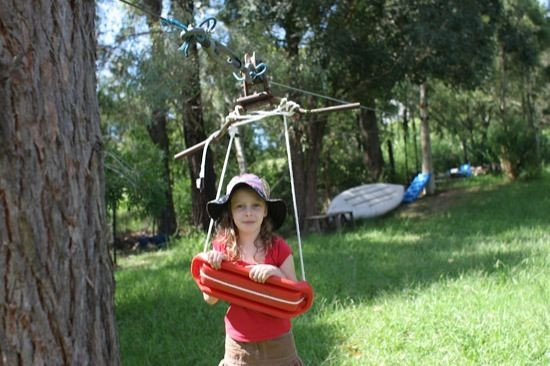 DIY Zipline Kit
 dream job for woodworker Homemade zipline