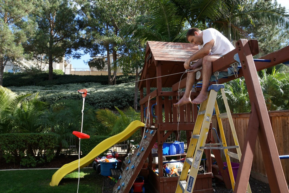 DIY Zipline Kit
 How to Build a Backyard Zipline