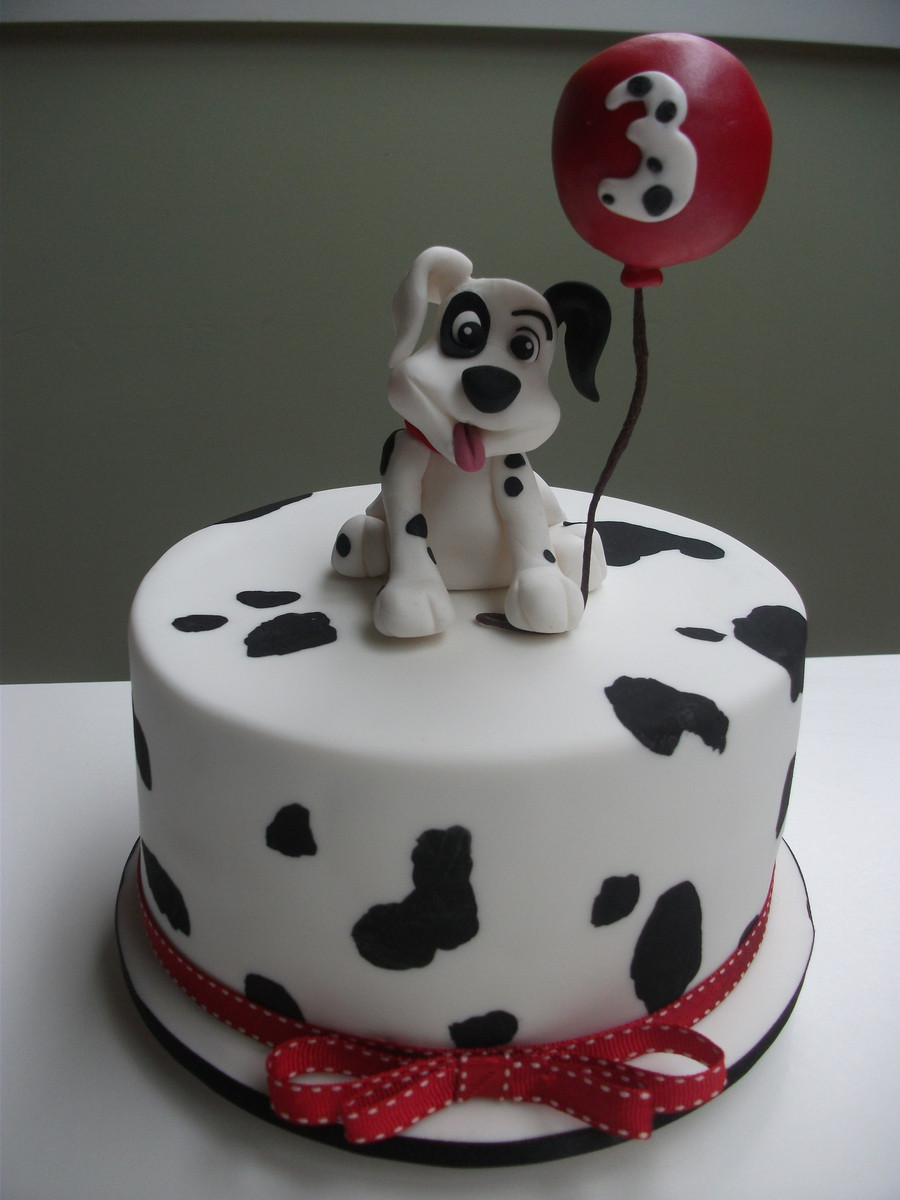 Dog Birthday Cakes
 Birthday Dalmatian Dog CakeCentral