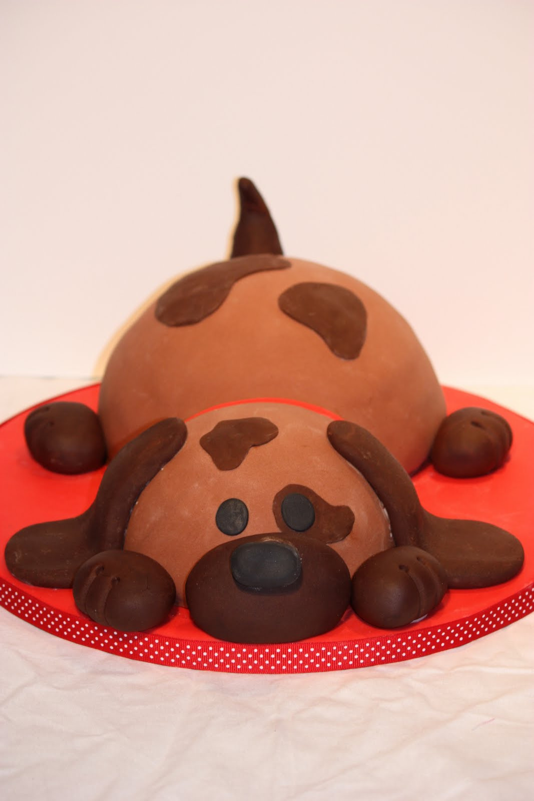 Dog Birthday Cakes
 Whimsical by Design Puppy Dog Birthday Cake