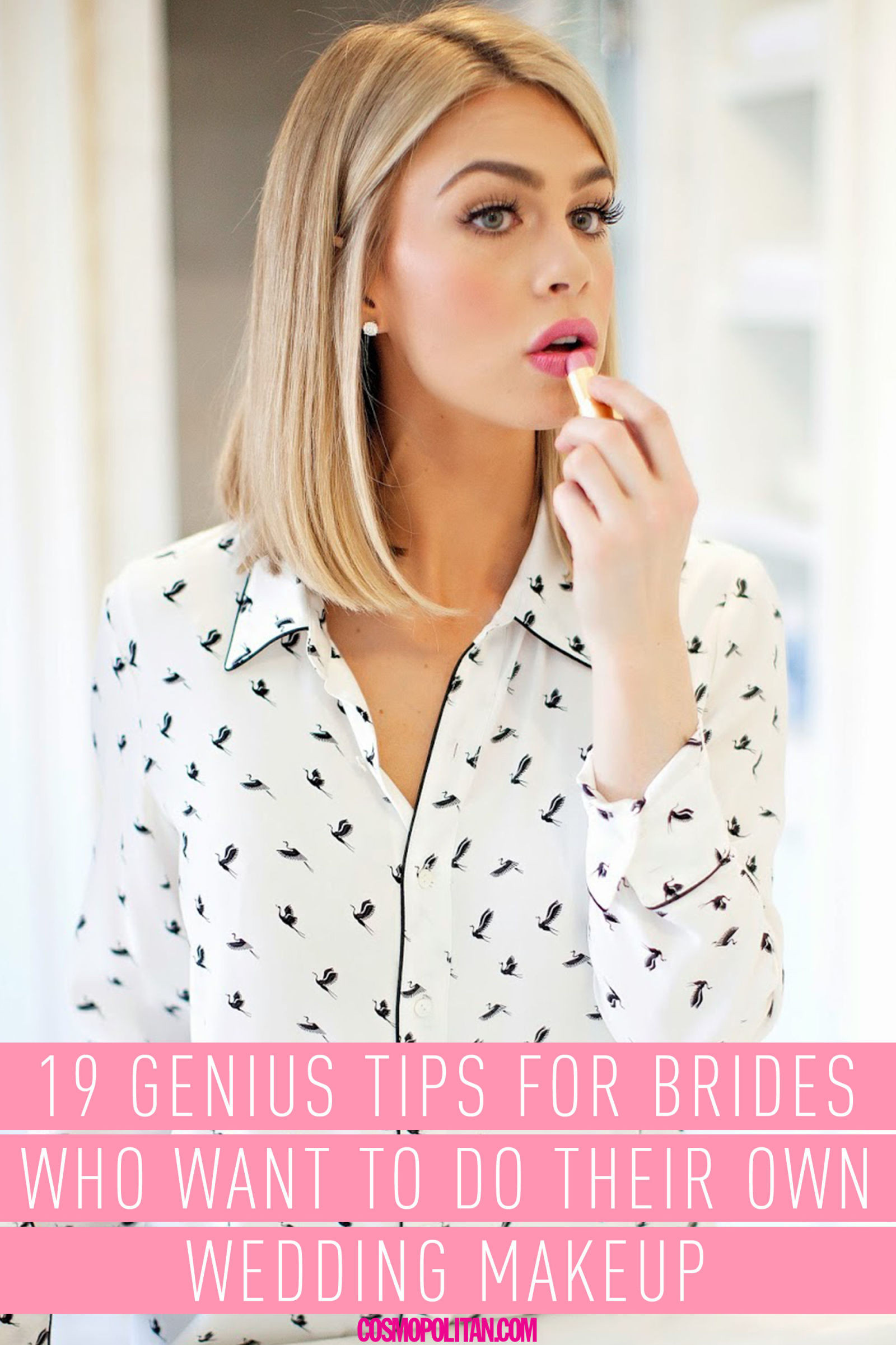 Doing Your Own Makeup For Wedding
 19 Genius Tips for Brides Who Want to Do Their Own Wedding