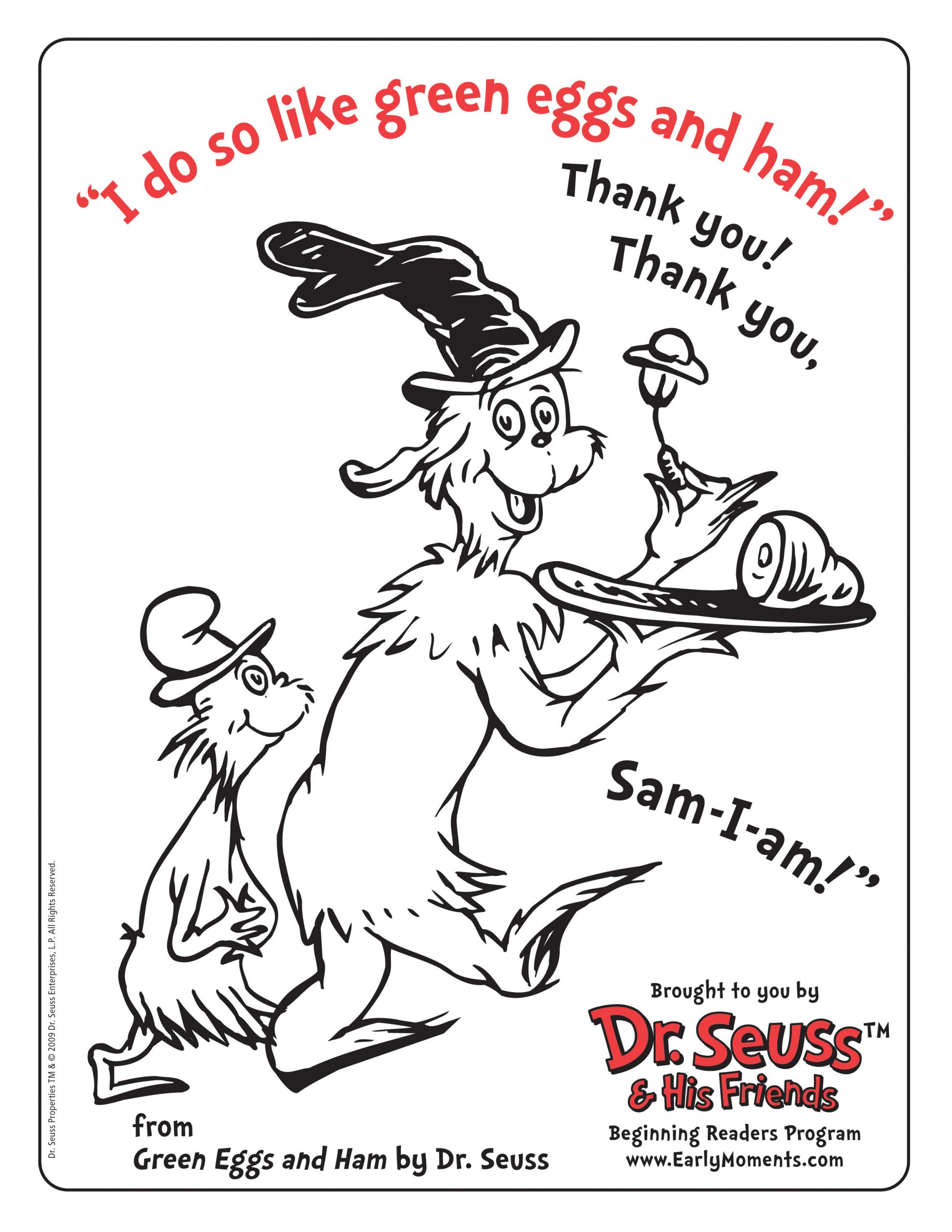 Dr.Seuss Printable Coloring Pages
 Happy Birthday to my homie Dr Seuss – scrink