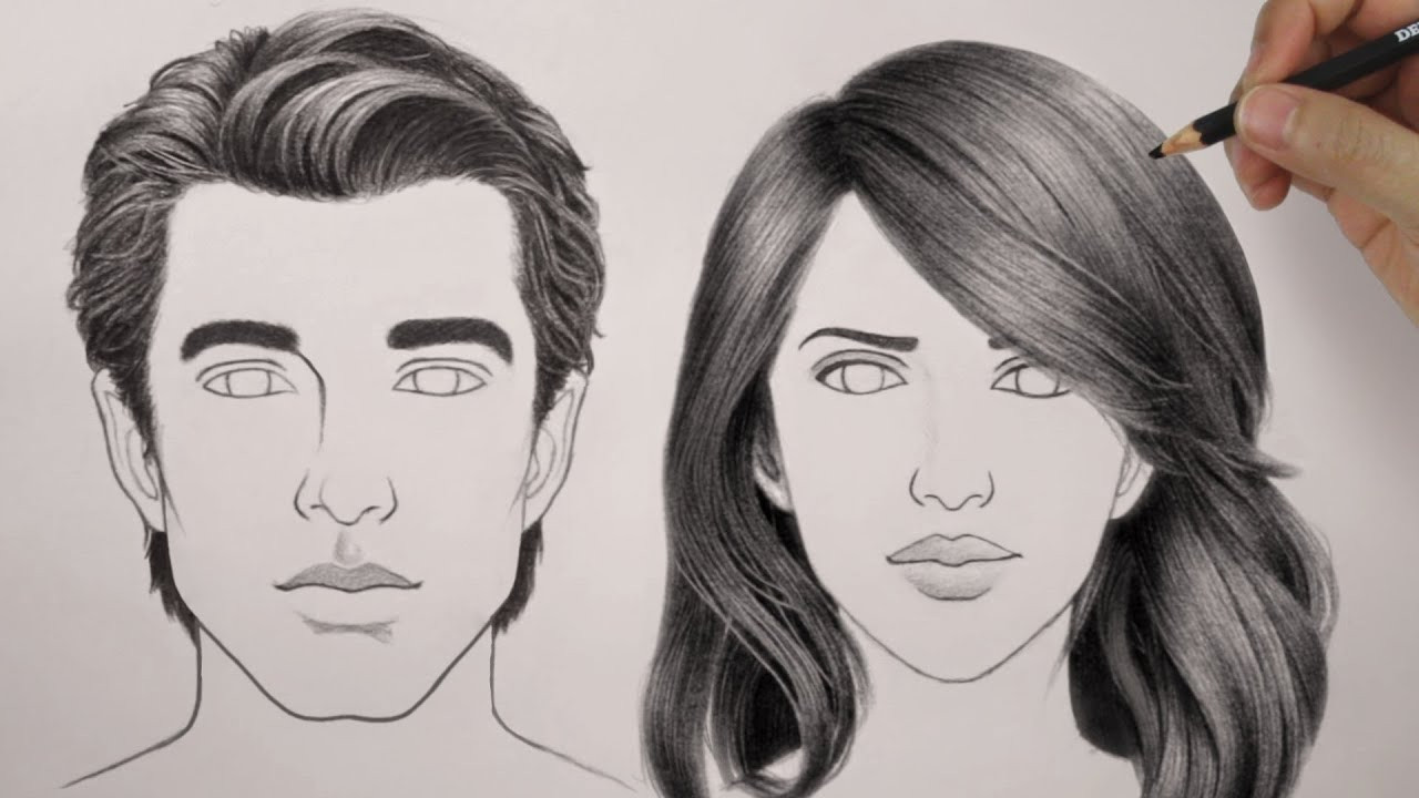 Drawing Hairstyles Male
 How to Draw Hair Male & Female Ultimate Tutorial