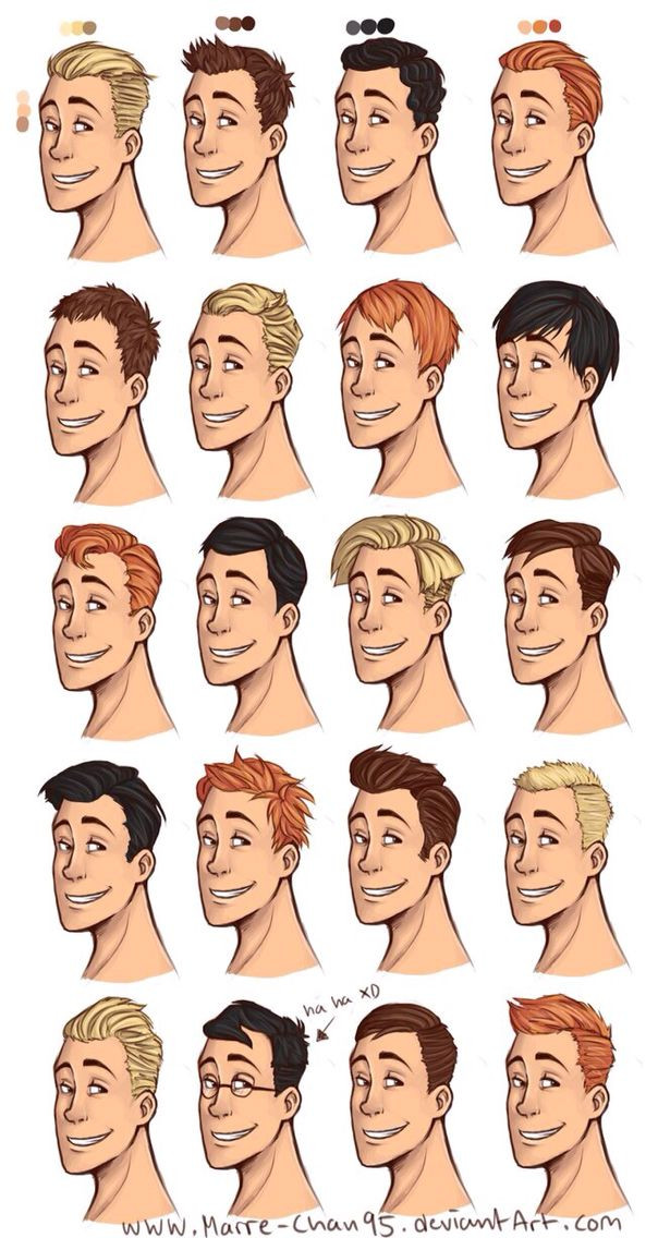 Drawing Hairstyles Male
 Male hairstyles drawing