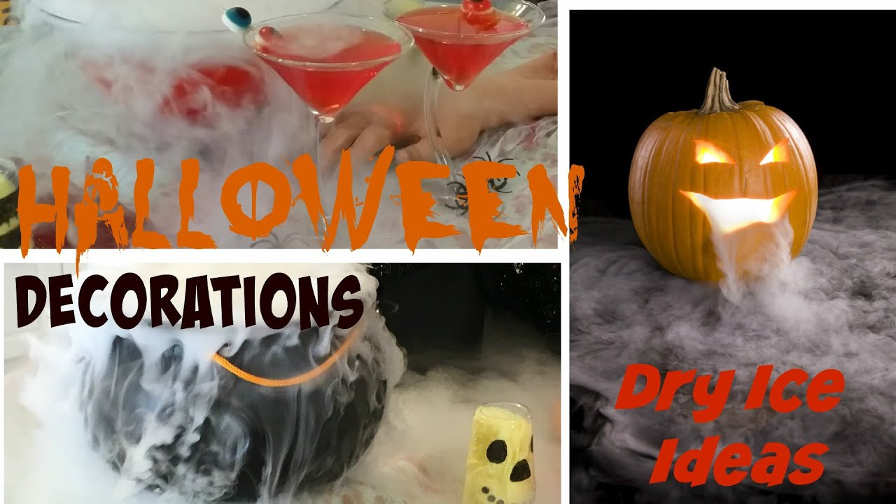 Dry Ice Ideas For Halloween Party
 DIY Halloween Party Decoration Ideas Dry Ice Tutorial