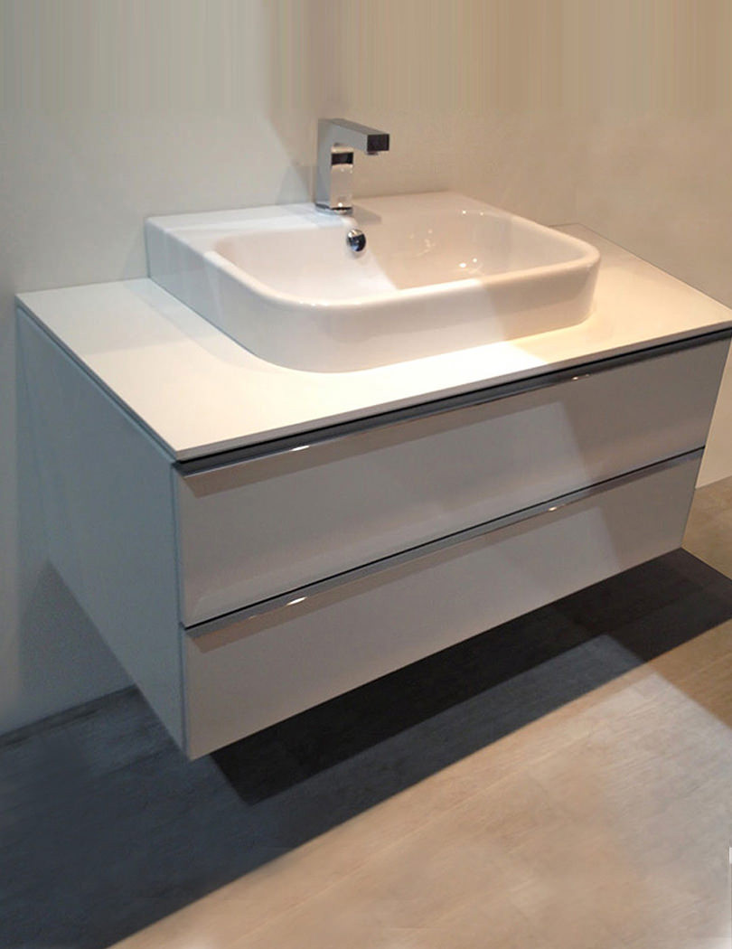 Duravit Bathroom Vanity
 Duravit Happy D2 600mm White Vanity Unit With Console And