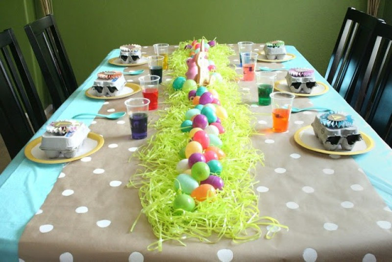Easter Birthday Party Decorating Ideas
 Simple and Sweet DIY Easter Party Decorations on Love the Day