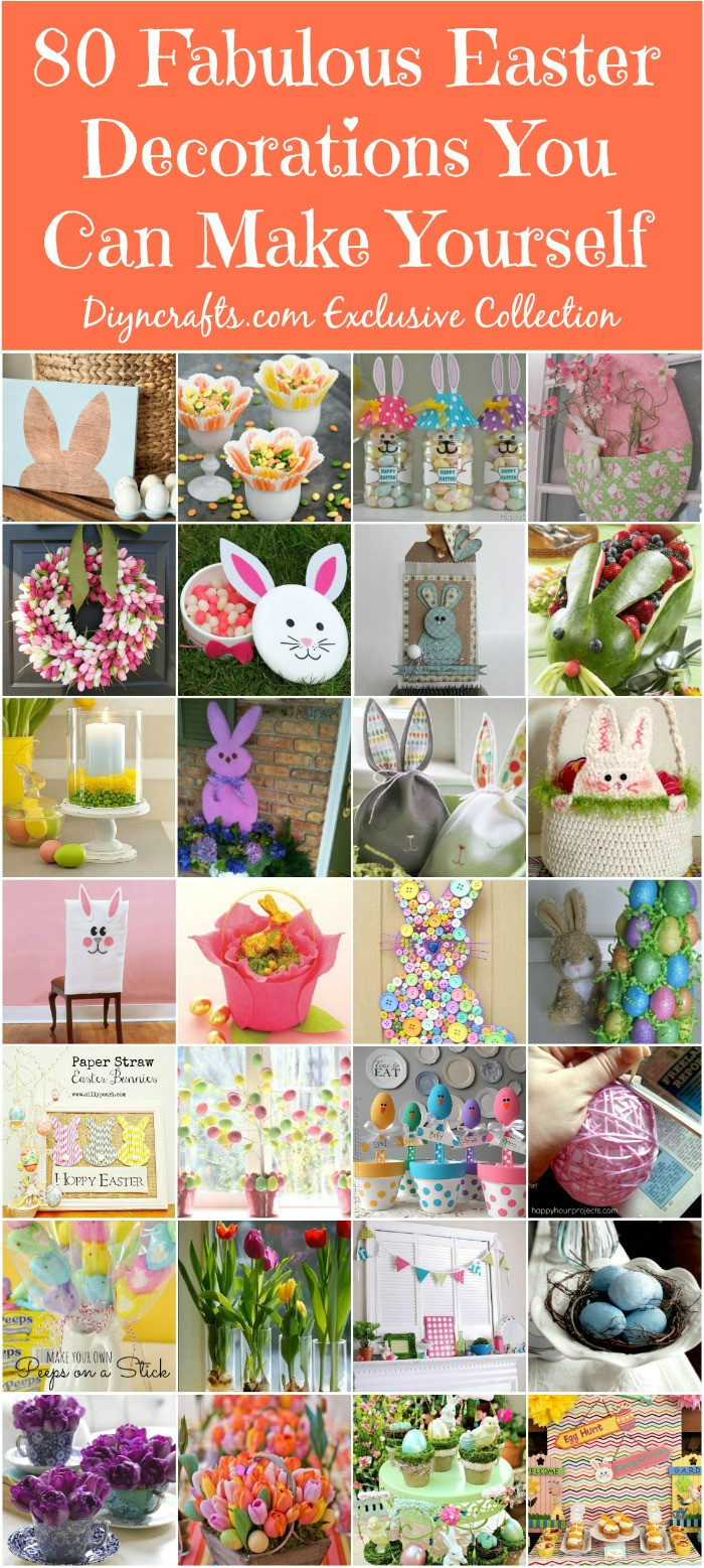 Easter Church Party Ideas
 80 Fabulous Easter Decorations You Can Make Yourself