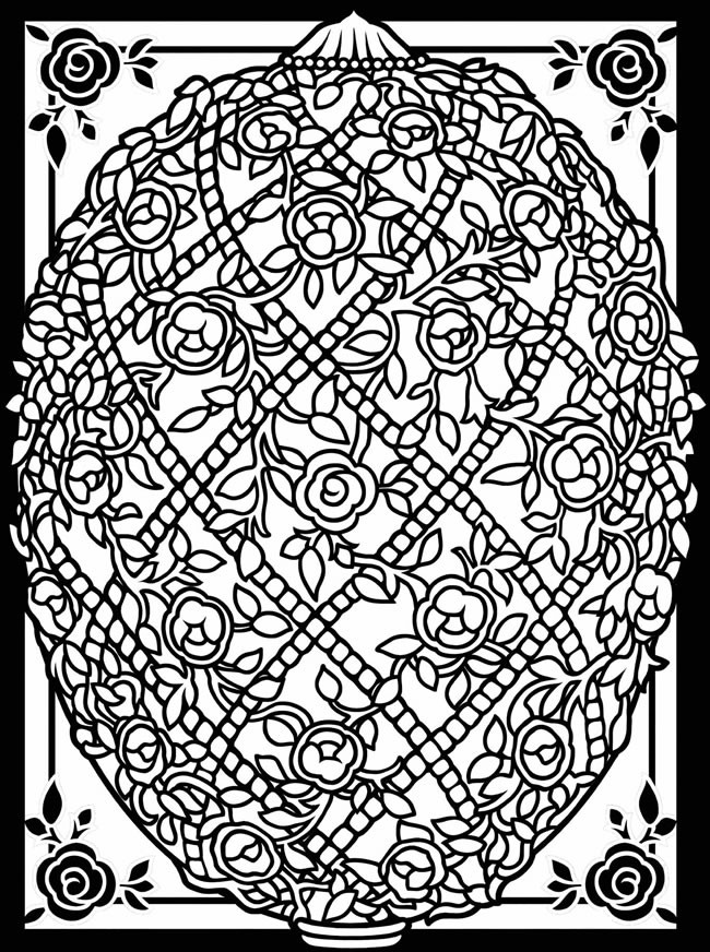 Easter Egg Printable Coloring Pages
 inkspired musings Easy Easter pretties and activities