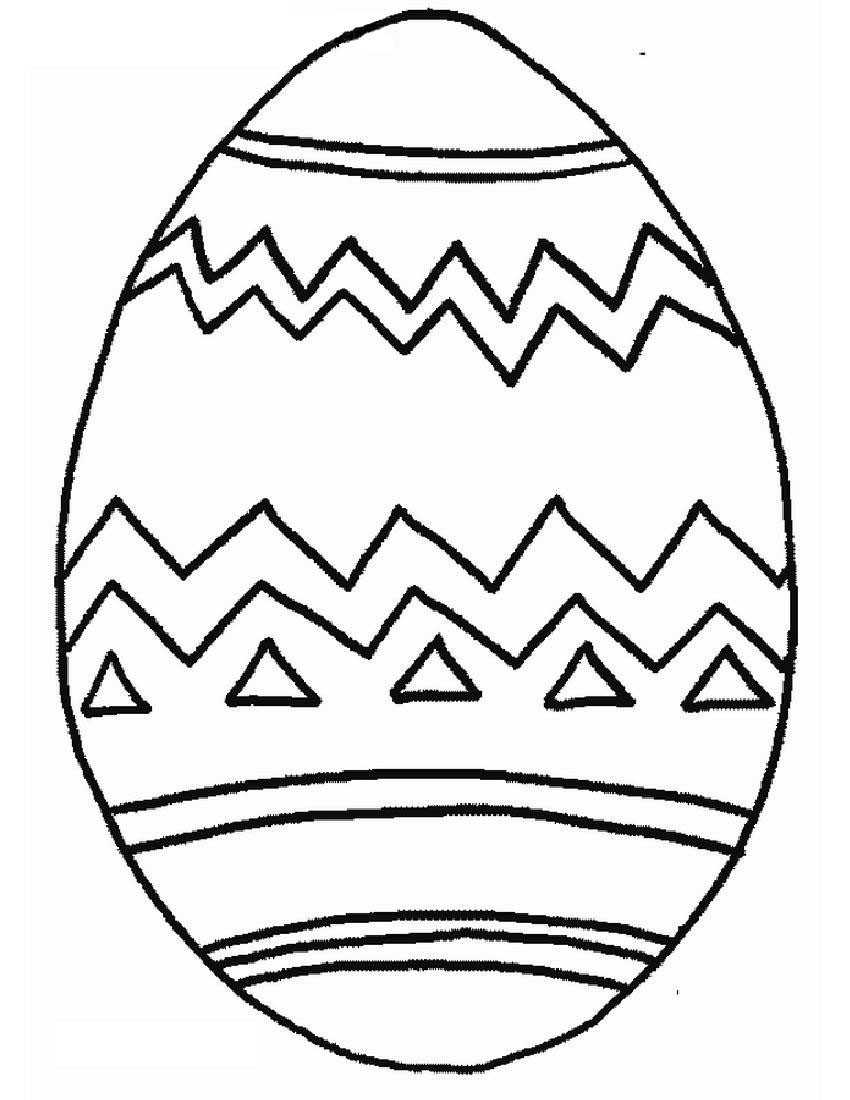 Easter Egg Printable Coloring Pages
 Easter Egg Coloring Pages