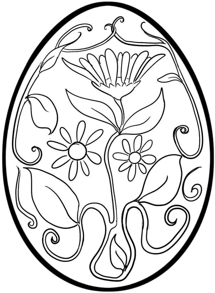 Easter Egg Printable Coloring Pages
 428 best Easter printables images on Pinterest