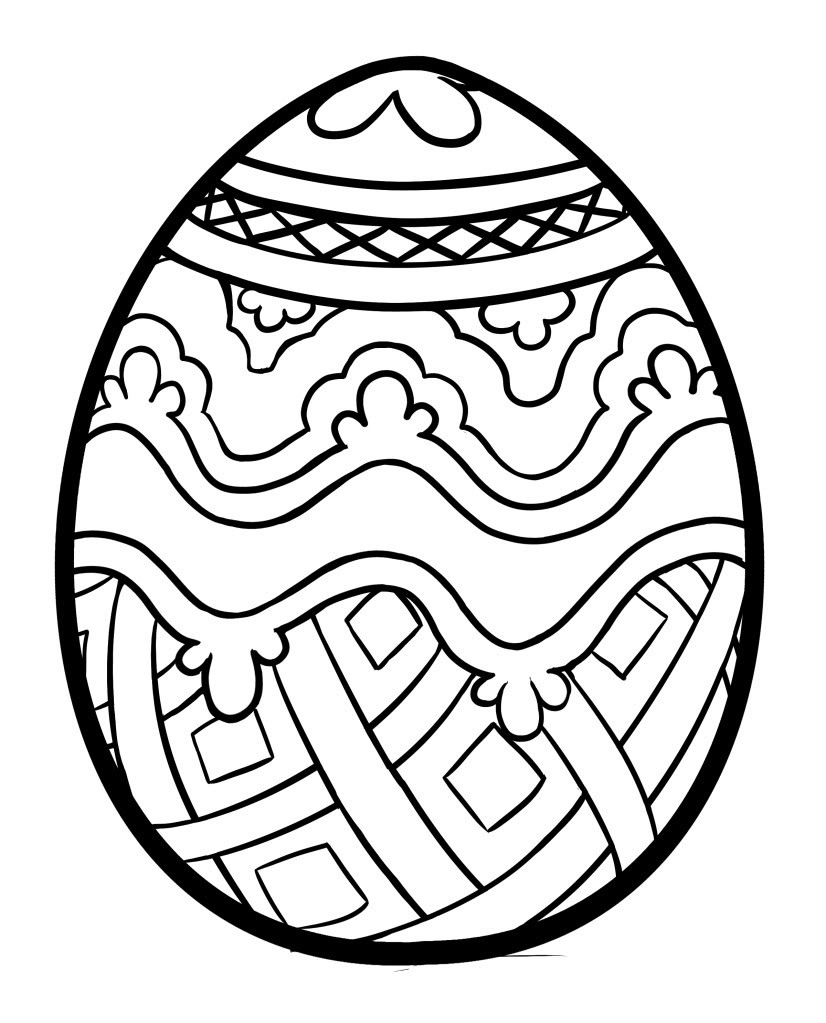 Easter Egg Printable Coloring Pages
 Easter Coloring Pages Best Coloring Pages For Kids