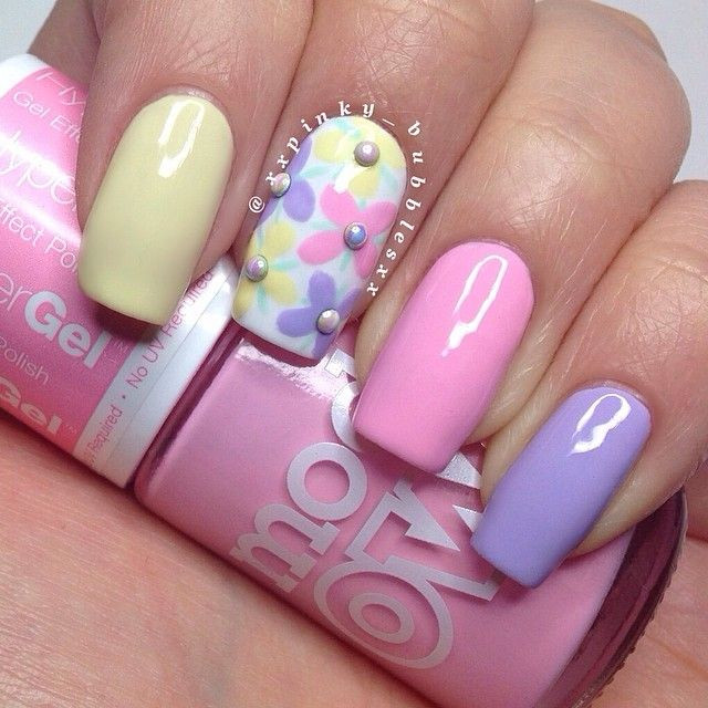 Easter Gel Nail Designs
 15 Cute Pastel Nail Designs – Best New Simple Idea For