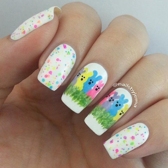 Easter Gel Nail Designs
 41 Simple and Best Easter Nail Art Designs