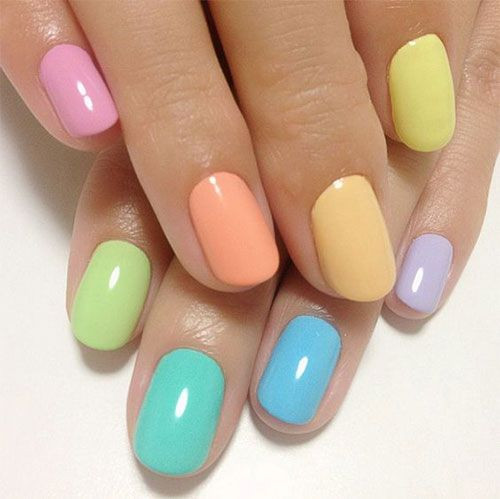 Easter Nail Colors
 15 Easter Color Nail Art Designs Ideas 2017 1