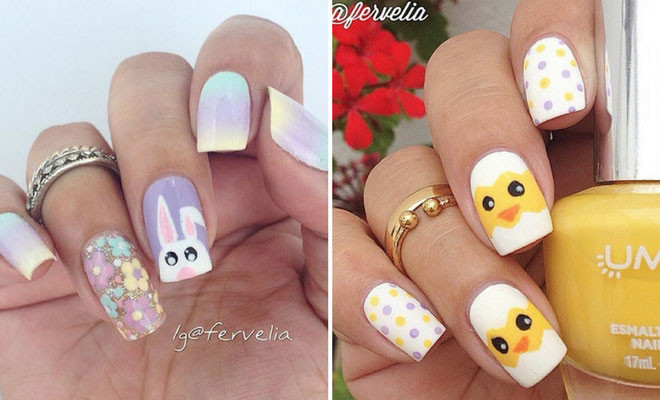 Easter Nail Ideas
 41 Easy and Simple Easter Nail Art Designs