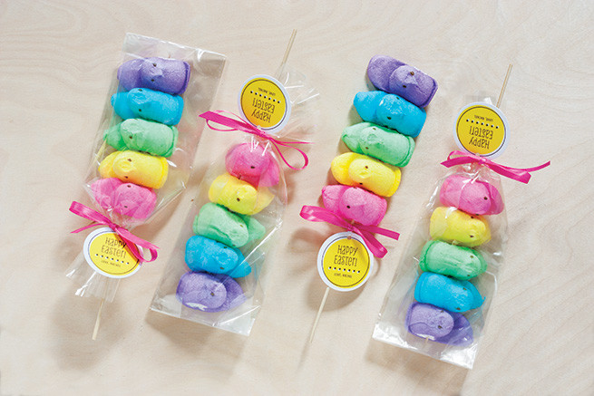 Easter Party Craft Ideas
 Picture Easter peep favors