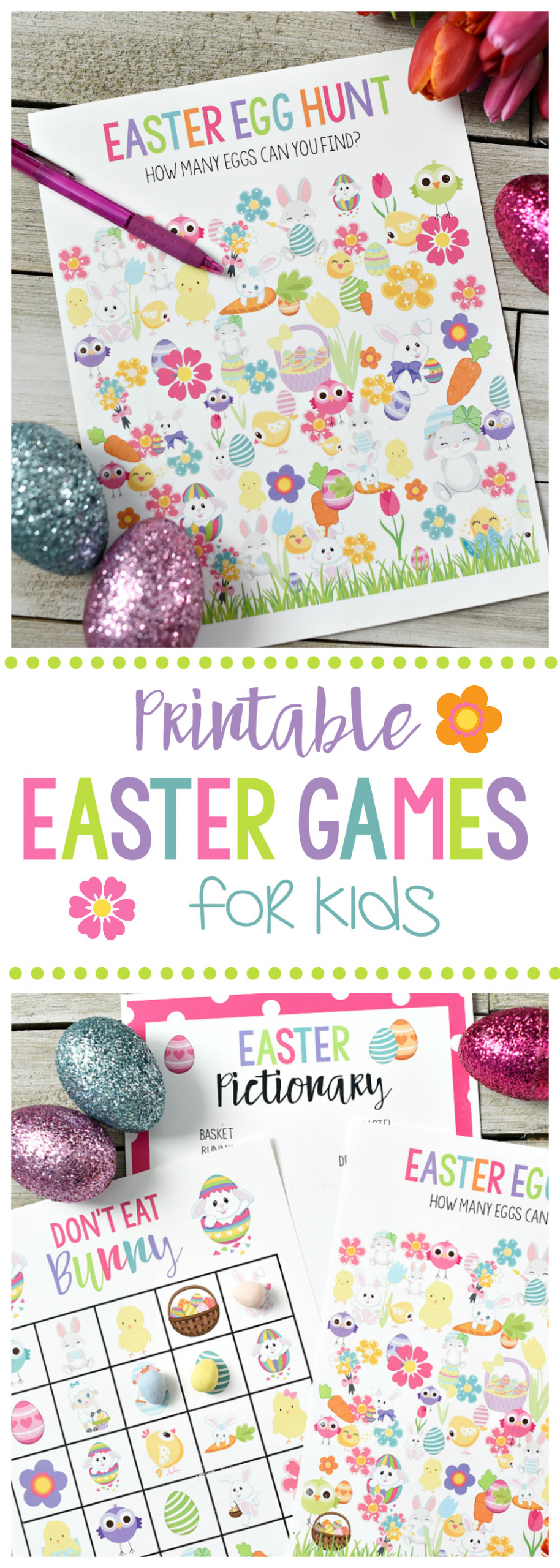 Easter Party Games For Kids
 Free Printable Easter Games for Kids – Fun Squared
