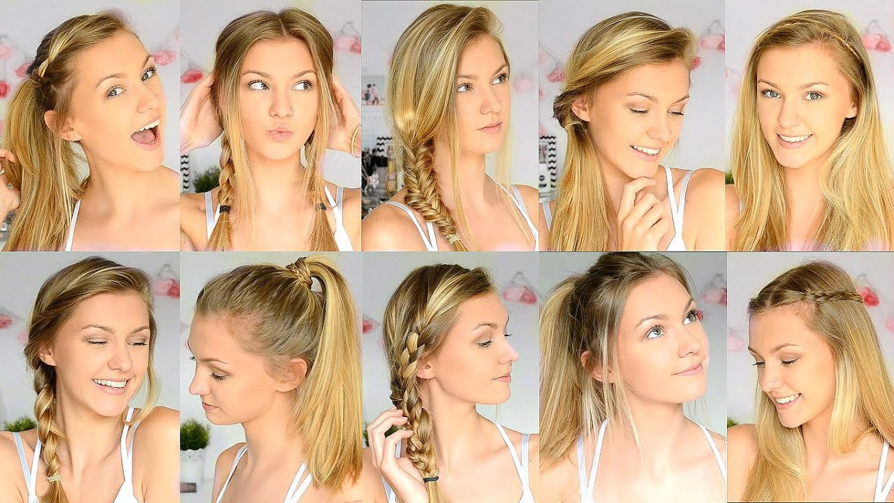 Easy And Cute Hairstyles For School
 10 Easy Back To School Hairstyles