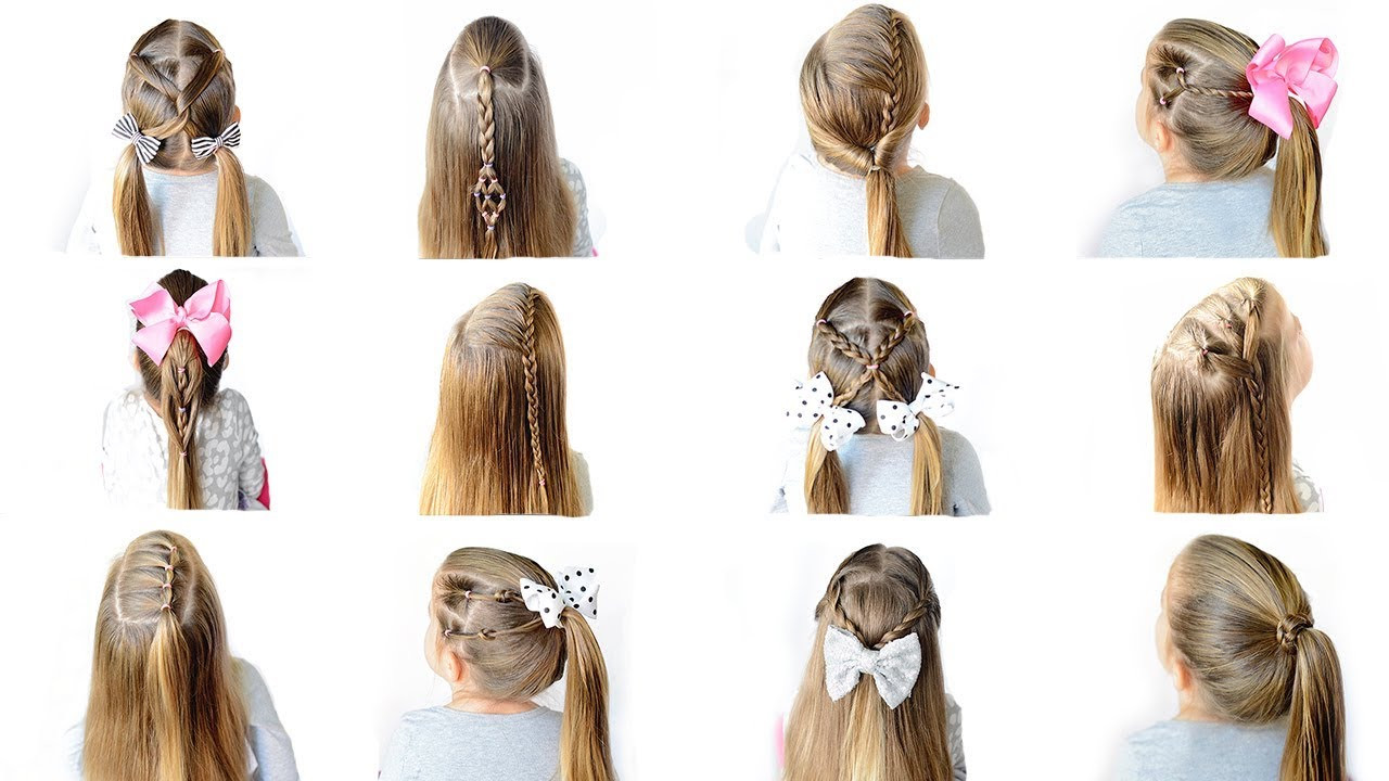 Easy And Cute Hairstyles For School
 12 Easy heatless School Hairstyles Quick and Easy