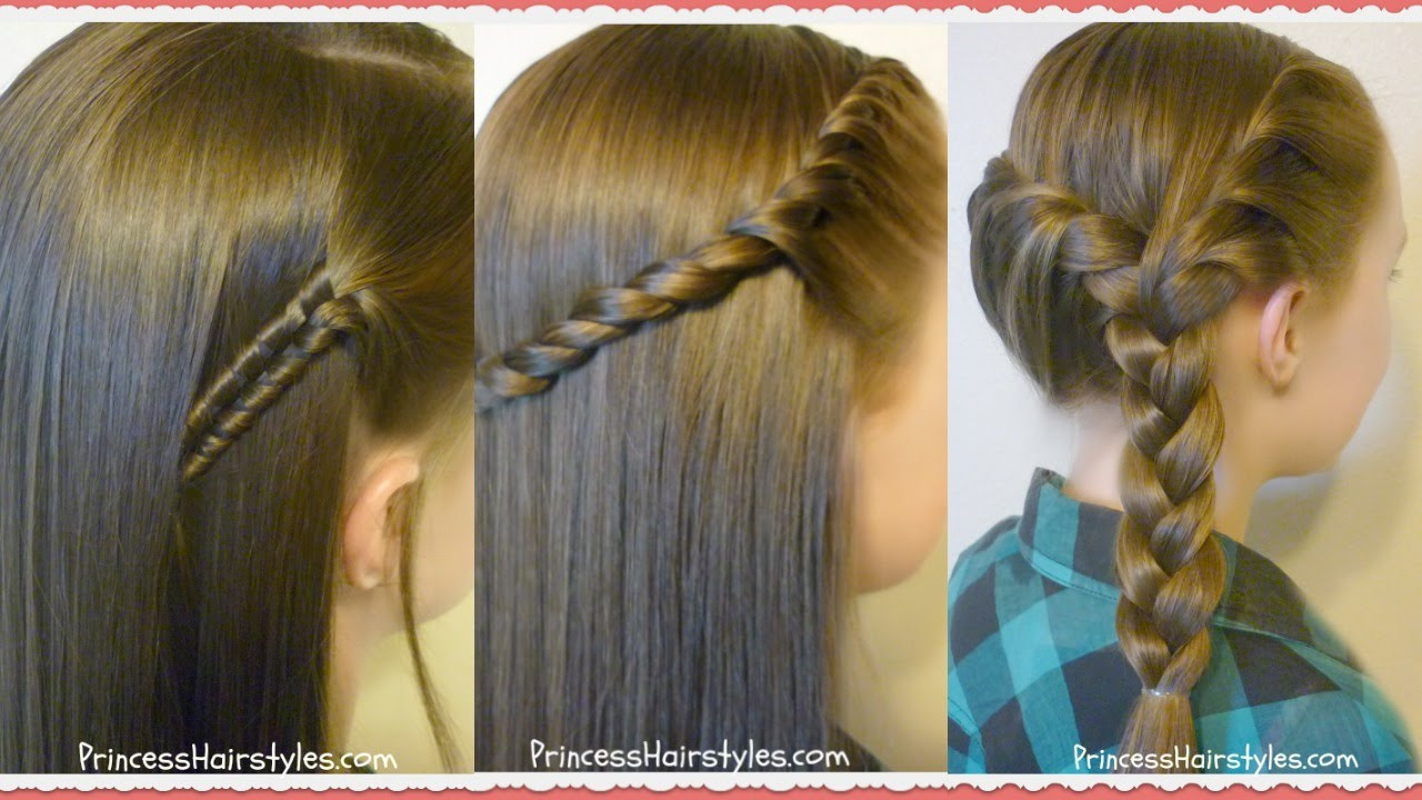 Easy And Cute Hairstyles For School
 3 Easy Back To School Hairstyles
