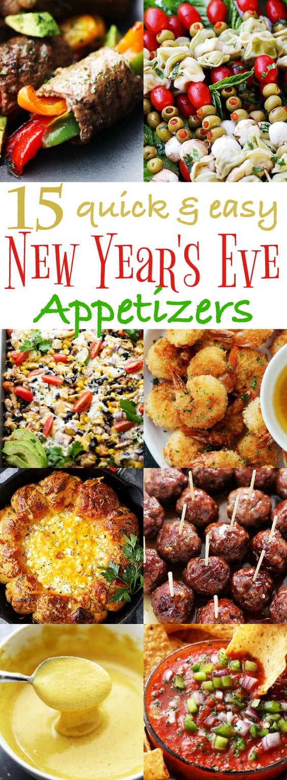 Easy Appetizers New Years Eve
 15 Quick and Easy New Year s Eve Appetizers Recipes
