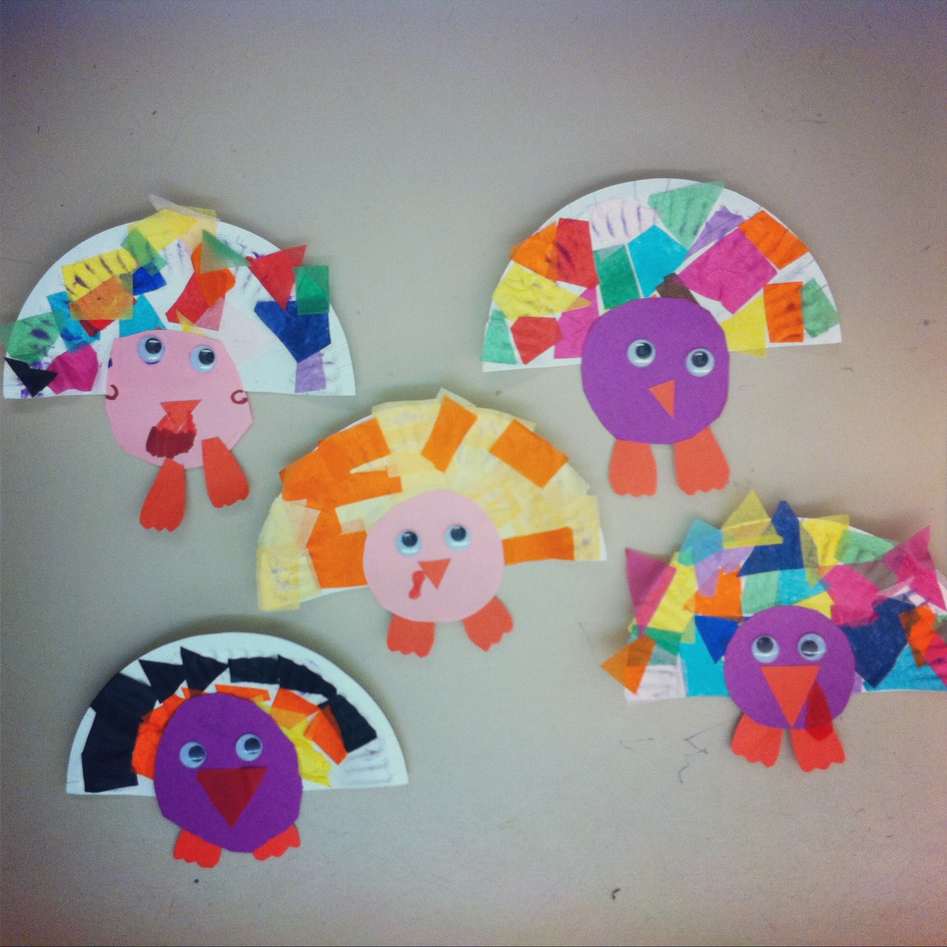 Easy Art For Preschoolers
 Easy Thanksgiving Projects