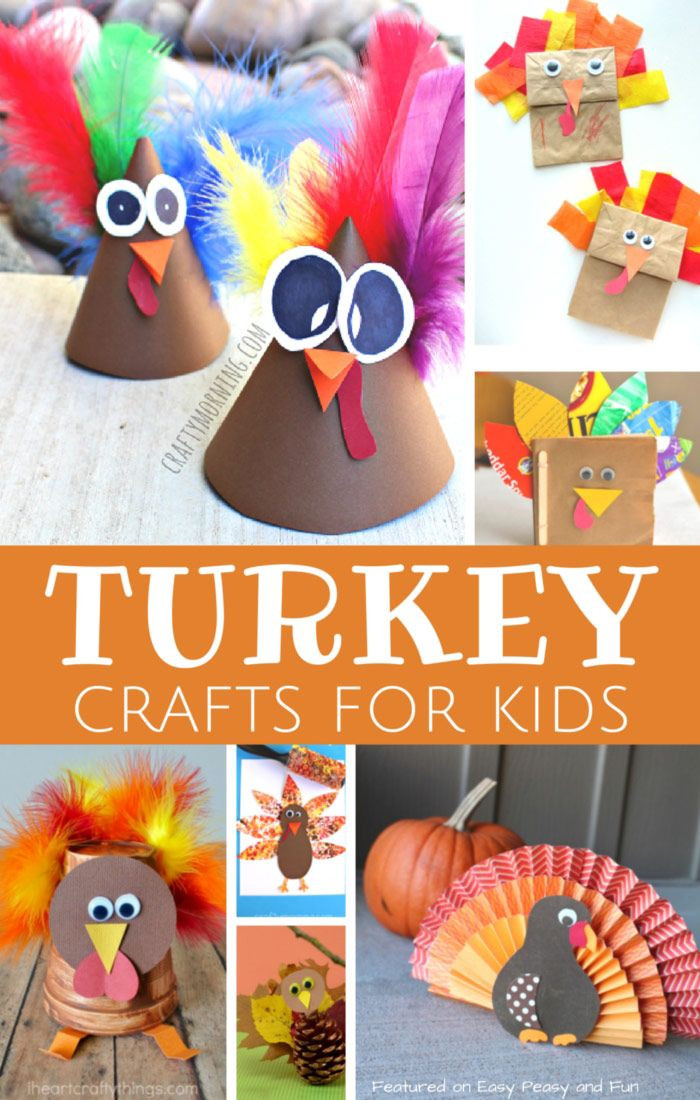 Easy Arts And Crafts For Preschoolers
 Turkey Crafts for Kids Wonderful Art and Craft Ideas for