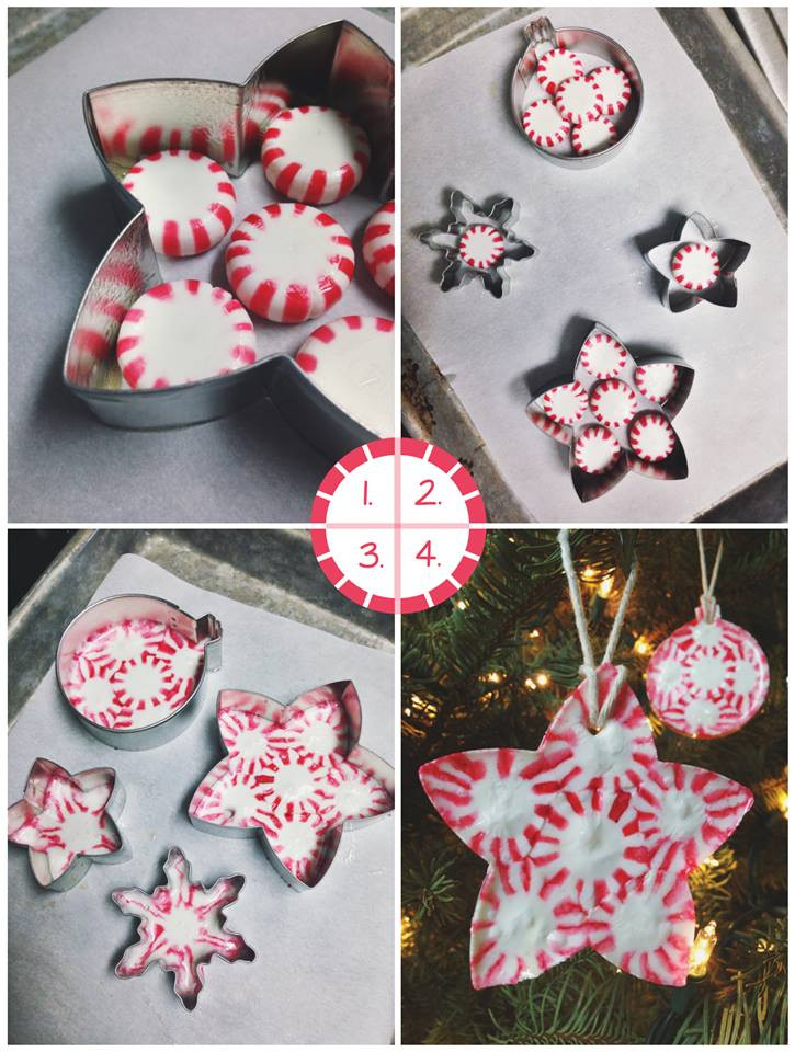 Easy Christmas Craft Ideas
 First Pinterest Review Making Peppermint Candy Ornaments