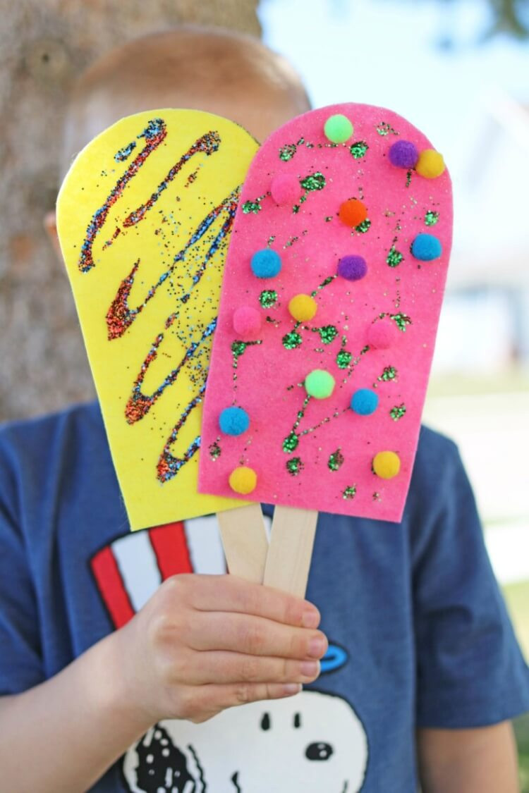 Easy Craft Ideas For Toddlers
 Easy Summer Kids Crafts That Anyone Can Make Happiness