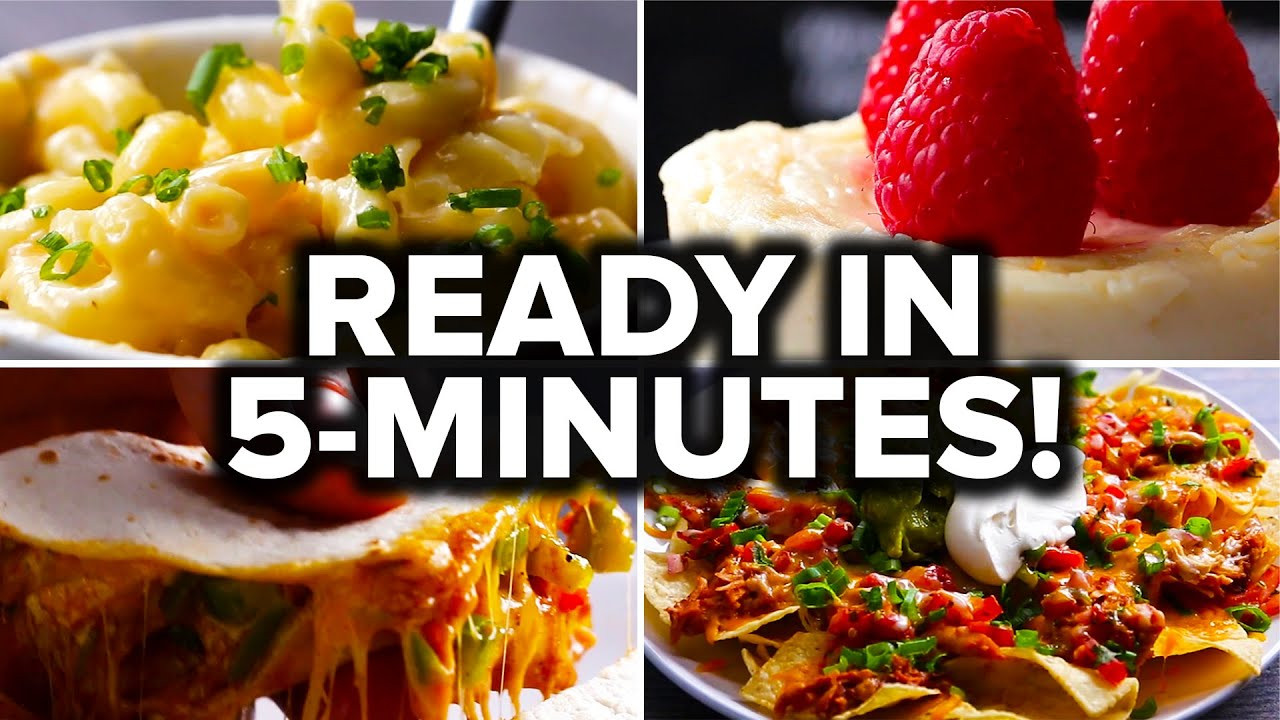 Easy Dinner Recipes Kids Can Make
 7 Recipes You Can Make In 5 Minutes