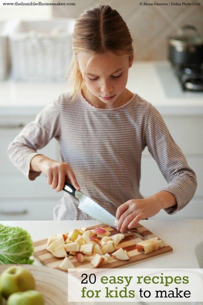 Easy Dinner Recipes Kids Can Make
 Easy Recipes for Kids to Make Teach Kids to Cook with