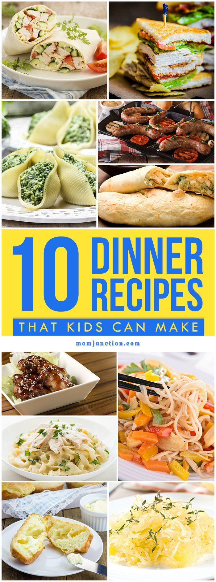 Easy Dinner Recipes Kids Can Make
 15 Quick And Yummy Dinner Recipes For Kids