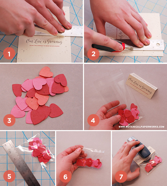 Easy DIY Wedding Favors
 free printable DIY Confetti Wedding Favors